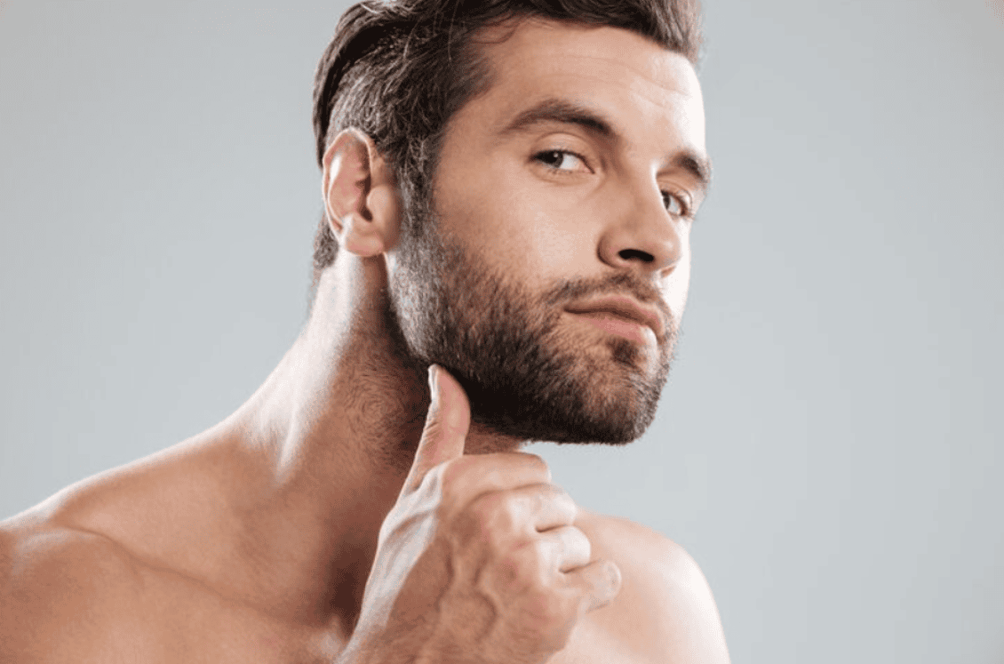 minoxidil 5 barbe avant apres